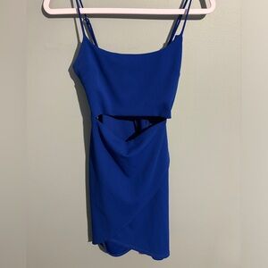Lulu's blue mini dress